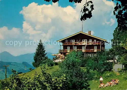 AK / Ansichtskarte Kitzbuehel_Tirol Alpengasthof Oberaigen Kitzbuehel Tirol