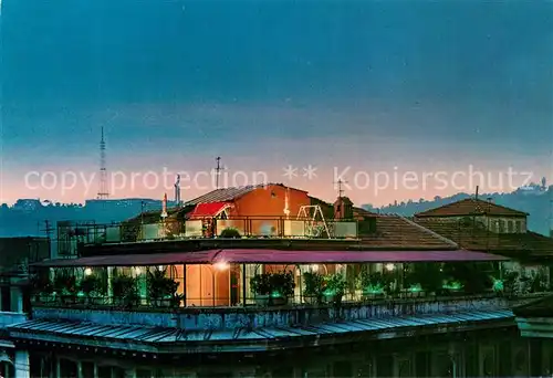 AK / Ansichtskarte Roma_Rom Hotel Atlante Abendstimmung Roma_Rom