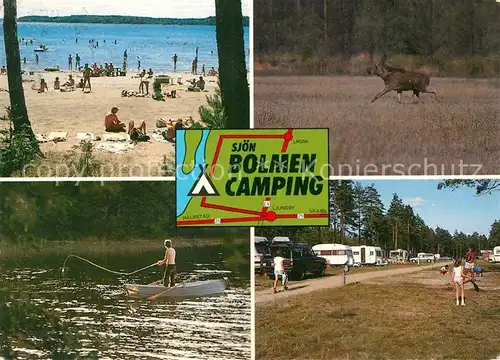 AK / Ansichtskarte Ljungby Sjoen Bolmen Camping Ljungby