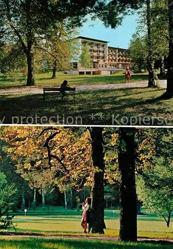 AK / Ansichtskarte Villach_Kaernten Hotelpark Kurhotel Warmbaderhof Villach_Kaernten