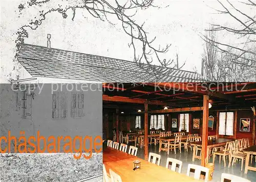 AK / Ansichtskarte Zuerich_ZH Chaesbaragge Kantine Zuerich_ZH