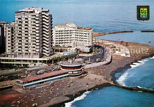AK / Ansichtskarte Puerto_de_la_Cruz Fliegeraufnahme Kolumbusavenue Hotelanlagen Puerto_de_la_Cruz