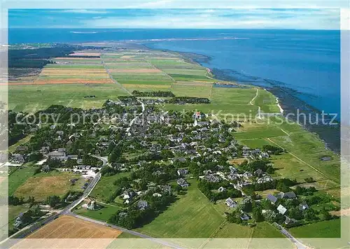 AK / Ansichtskarte Amrum Nordseeinsel Fliegeraufnahme Amrum