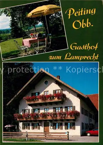 AK / Ansichtskarte Peiting Gasthof zum Lamprecht Peiting