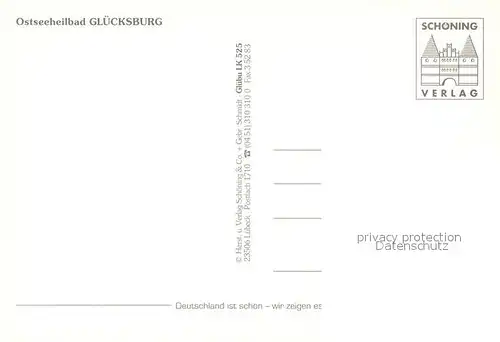AK / Ansichtskarte Gluecksburg_Ostseebad Hafen Fliegeraufnahme Gluecksburg_Ostseebad