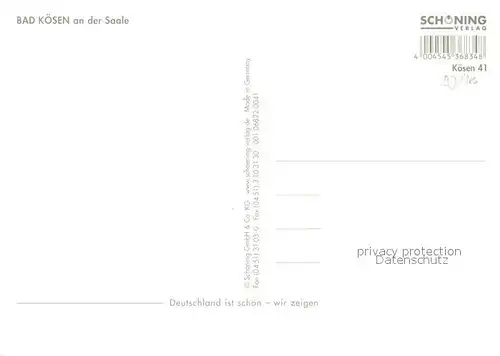 AK / Ansichtskarte Bad_Koesen Burg Saaleck Reha Klinik Barlachschacht Rudelsburg Bad_Koesen