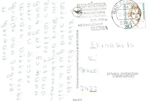 AK / Ansichtskarte Bad_Sachsa_Harz Kirche Ravensberg Aussichtsturm Romantischer Winkel Schmelzteich Marktstrasse Bad_Sachsa_Harz