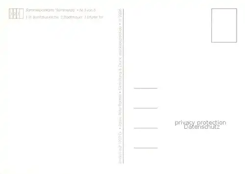 AK / Ansichtskarte Soemmerda Bonifatius Kirche Stadtmauer Erfurter Tor Wappen Soemmerda