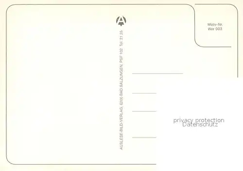 AK / Ansichtskarte Wernshausen Gebaeude Fachwerk Kirche ehem. Rathaus Hotel Deutsches Haus Wernshausen