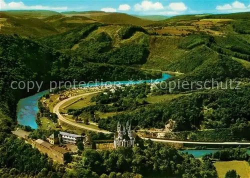 AK / Ansichtskarte Obernhof_Lahn Kloster Arnstein Fliegeraufnahme Obernhof_Lahn