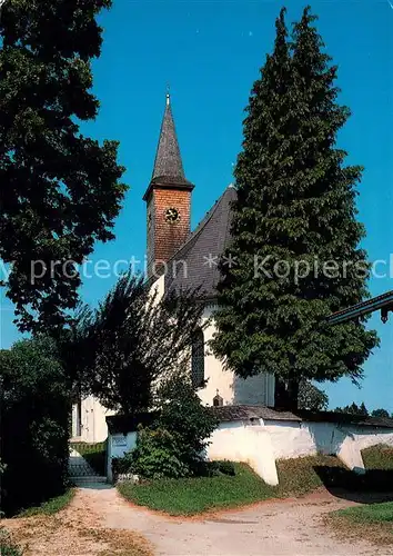 AK / Ansichtskarte uebersee Kath Filialkirche St Peter und Paul uebersee