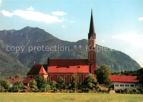 AK / Ansichtskarte uebersee Kath Pfarrkirche St Nikolaus uebersee