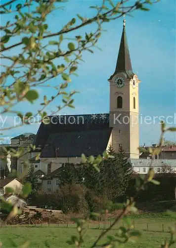 AK / Ansichtskarte Teisendorf_Oberbayern Pfarrkirche St Andreas Teisendorf Oberbayern