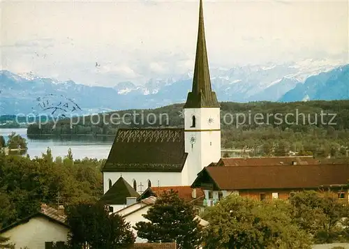 AK / Ansichtskarte Taching_See Kirche Taching See