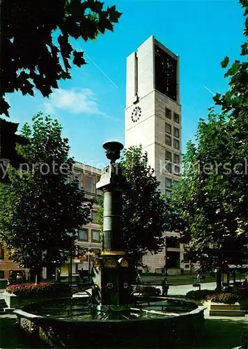 AK / Ansichtskarte Stuttgart Rathaus am Marktplatz mit Marktbrunnen Stuttgart
