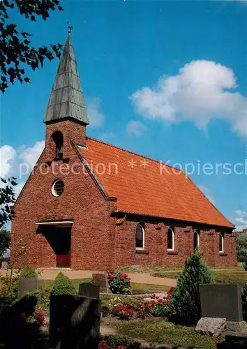 AK / Ansichtskarte St_Peter Ording Kirche Ording St_Peter Ording
