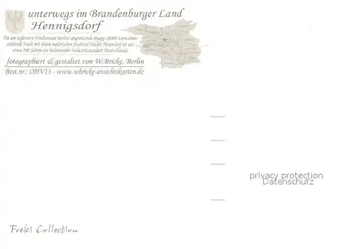 AK / Ansichtskarte Hennigsdorf Bahnhof Yachthafen Havel Rathaus Passage Havelplatz Brunnen Wachturm Museum Hennigsdorf