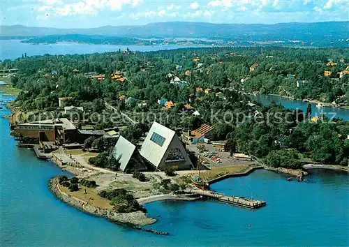 AK / Ansichtskarte Oslo_Norwegen Fliegeraufnahme Oslo Norwegen