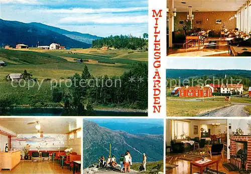 AK / Ansichtskarte Duved Norrland Fargernas Land Millesgarden Duved