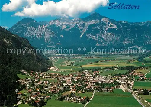 AK / Ansichtskarte Schlitters_Tirol Fliegeraufnahme Schlitters Tirol