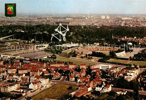 AK / Ansichtskarte Bruessel_Bruxelles Fliegeraufnahme Bruessel_Bruxelles