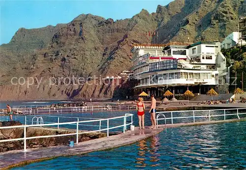AK / Ansichtskarte Bajamar_Tenerife Naturschwimmbad Hotel Nautilus Bajamar Tenerife