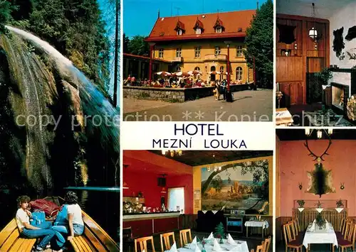 AK / Ansichtskarte Hrensko Hotel Mezni Louka Hrensko