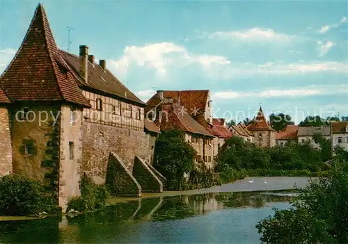 AK / Ansichtskarte Weissenburg_Bayern Seeweiher Weissenburg Bayern