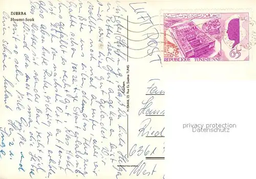 AK / Ansichtskarte Djerba Houmt Souk Markt Toepferei Djerba