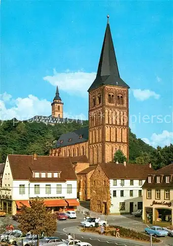 AK / Ansichtskarte Siegburg St Servatius mit Blick auf Abtei Siegburg