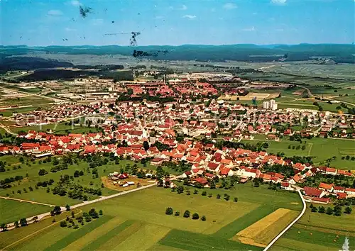 AK / Ansichtskarte Stetten_kalten_Markt Fliegeraufnahme Stetten_kalten_Markt