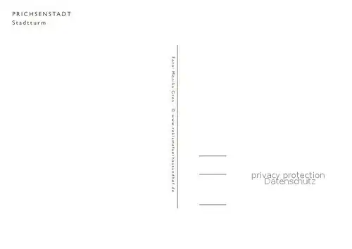 AK / Ansichtskarte Prichsenstadt Stadtturm Prichsenstadt