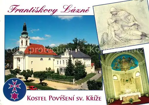 AK / Ansichtskarte Frantiskovy_Lazne Kostel Povyseni sv Krize Frantiskovy_Lazne