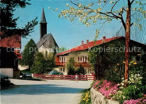 AK / Ansichtskarte Westerbuchberg Kirche Dorfpartie Westerbuchberg