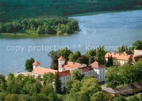 AK / Ansichtskarte Rheinsberg Schloss Rheinsberg Fliegeraufnahme Rheinsberg