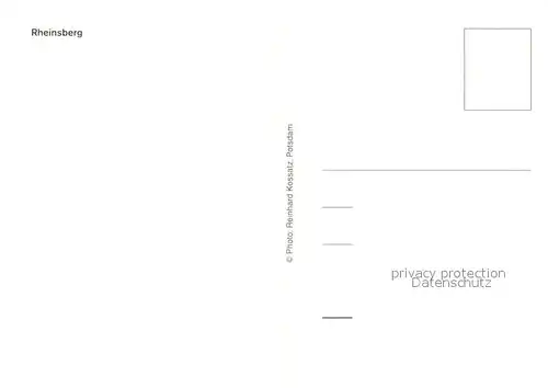 AK / Ansichtskarte Rheinsberg Schloss Rheinsberg Fliegeraufnahme Rheinsberg