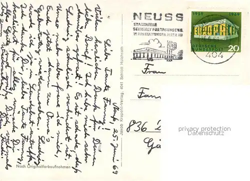 AK / Ansichtskarte Neuss Stadthalle St Quirinus Obertor Heuss Platz Dreikoenigenkirche Drususplatz Rathaus Am Hamtor Schwann Gymnasium Christ Koenig Kirche Neuss