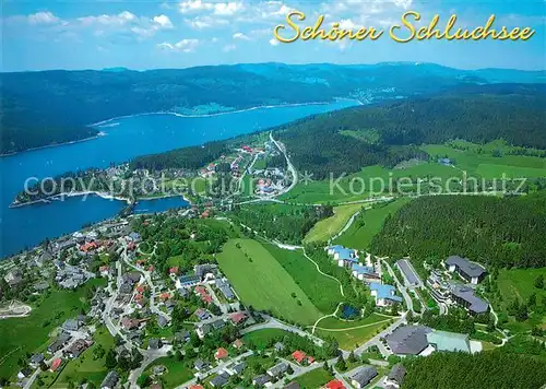 AK / Ansichtskarte Schluchsee Fliegeraufnahme Schluchsee