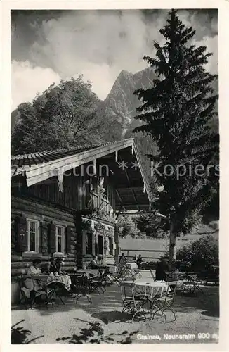 AK / Ansichtskarte Grainau Neuneralm Grainau