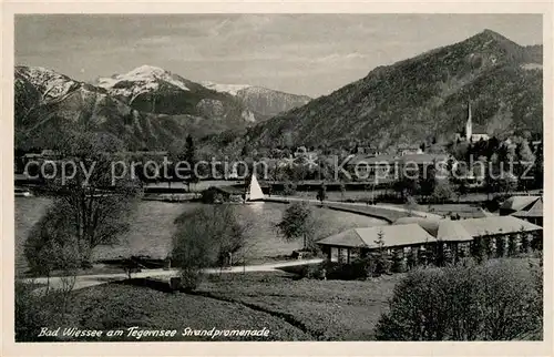 AK / Ansichtskarte Bad_Wiessee Strandpromenade Bad_Wiessee