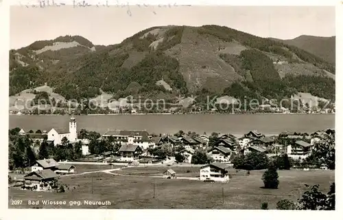 AK / Ansichtskarte Bad_Wiessee Panorama Neureuth Bad_Wiessee