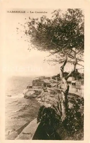 AK / Ansichtskarte Marseille_Bouches du Rhone La Corniche Marseille