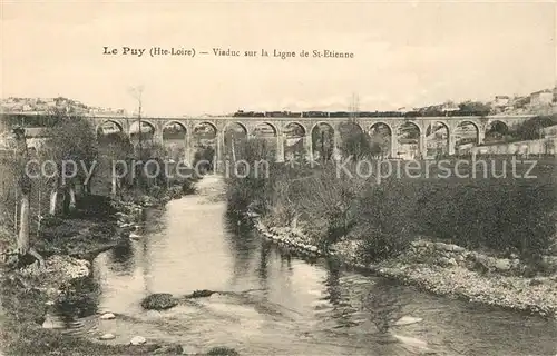AK / Ansichtskarte Le_Puy en Velay Viaduct Ligne de Saint Etienhe Le_Puy en Velay
