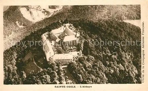 AK / Ansichtskarte Sainte Odile Fliegeraufnahme Kloster Sainte Odile