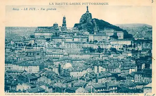 AK / Ansichtskarte Le_Puy en Velay Stadtpanorama Le_Puy en Velay
