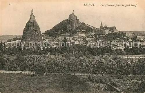 AK / Ansichtskarte Le_Puy en Velay Panorama prise du pont Neuf Le_Puy en Velay