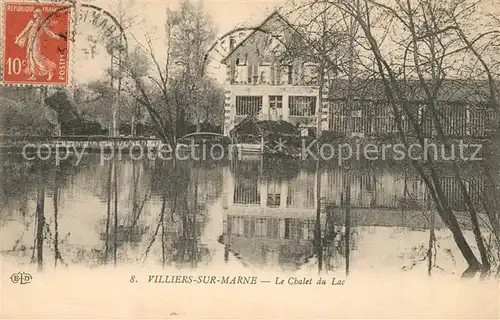 AK / Ansichtskarte Villiers sur Marne Chalet du Lac Villiers sur Marne