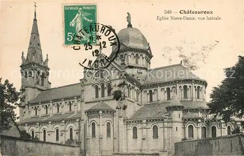 AK / Ansichtskarte Chateauroux_Indre Eglise Notre Dame  Chateauroux Indre