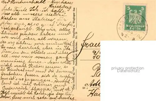 AK / Ansichtskarte Bad_Reichenhall Kurhaus Kirchberg Bad_Reichenhall