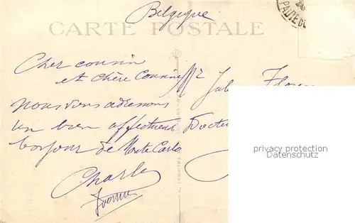 AK / Ansichtskarte Monaco Port Tete de Chien Monaco